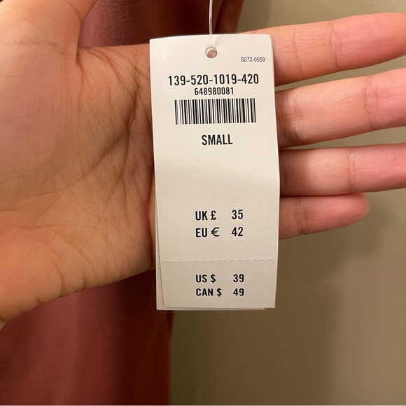 Abercrombie & Fitch Soft A&F Collection bodysuit new size small terracotta - Picture 6 of 8